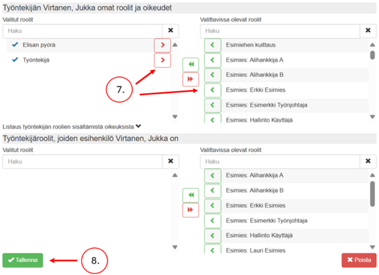 Kulunvalvontapalvelun käyttöopas 6 image 8