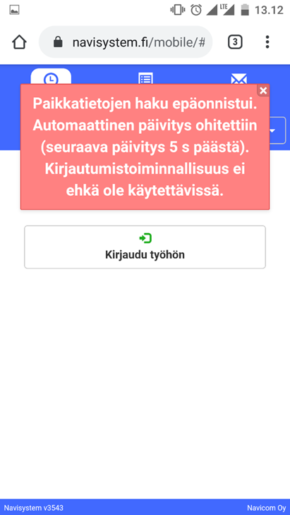 Yleisimmät virhetilanteet käyttöönotossa 2 image 40